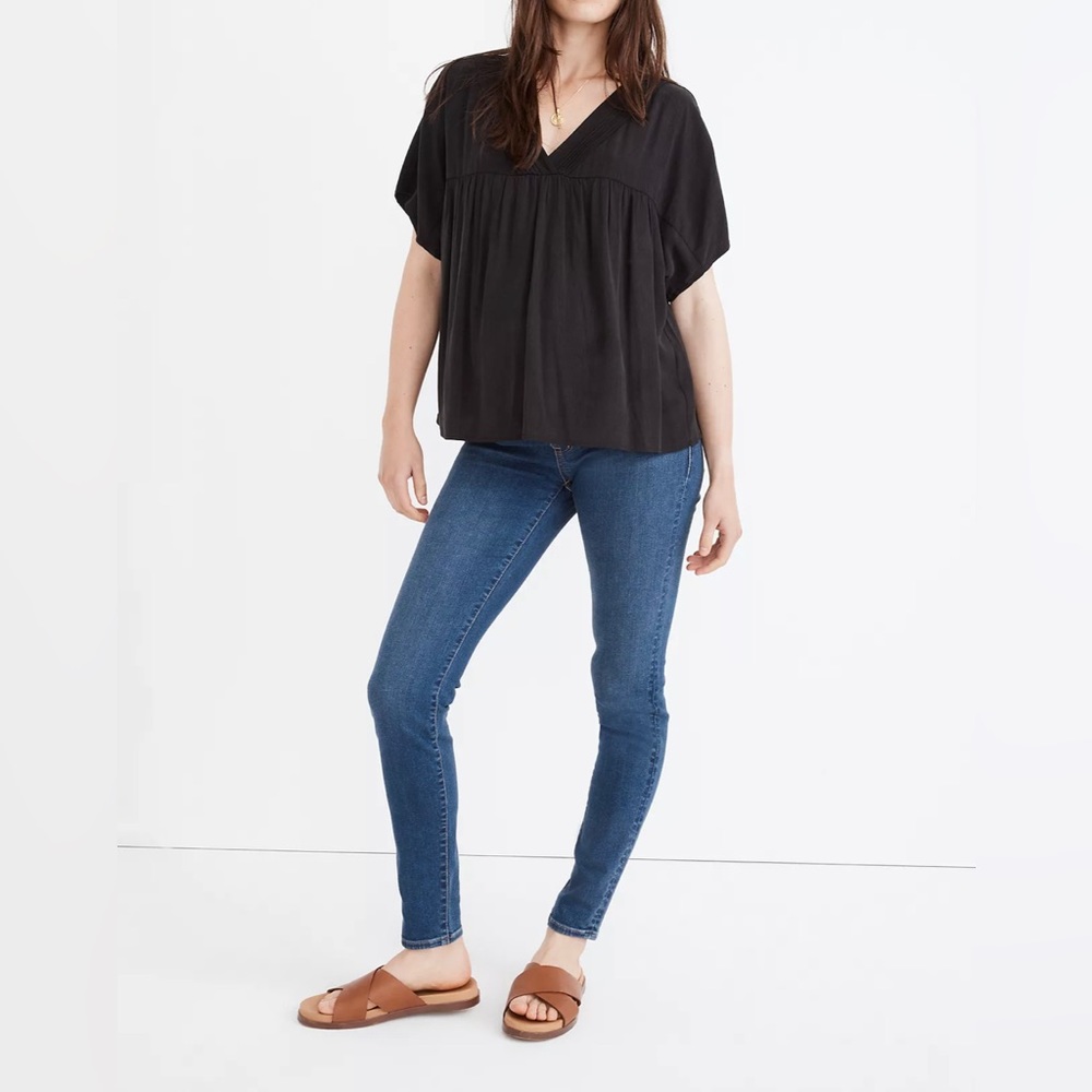 Madewell skinny maternity jeans